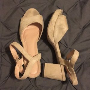 Beige shoes!